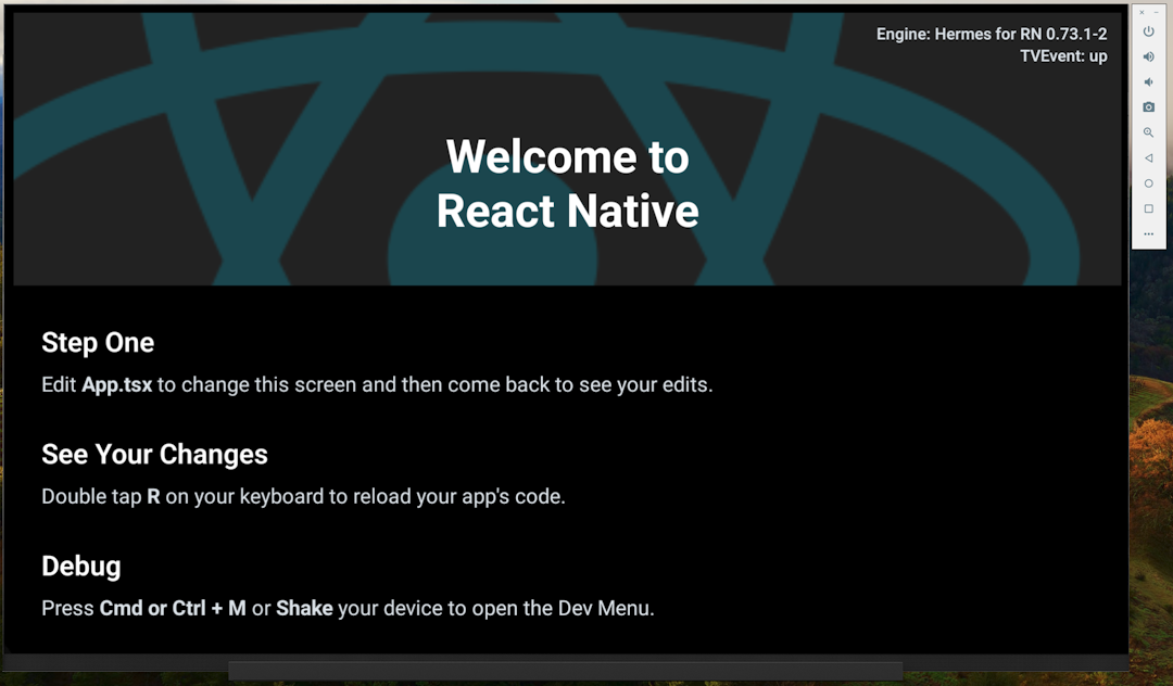 React Native for TV Apps